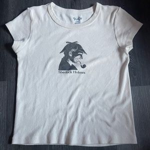 Brandy Melville Sherlock Holmes top